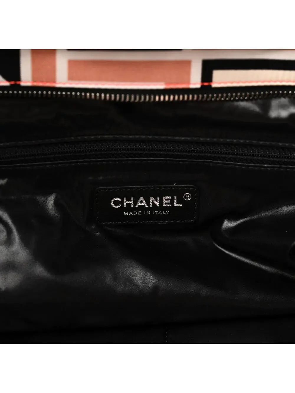 Chanel Nylon Stitched Printed Logo #328712C14B